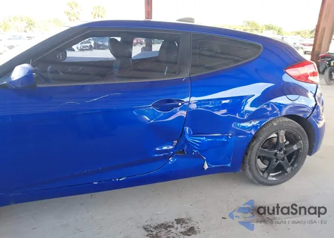 2012 Hyundai Veloster Base W/Gray from USA, damaged, VIN KMHTC6AD2CU065076